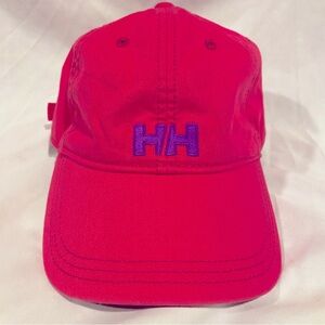 Helly Hansen Logo Baseball Hat Pink and Purple